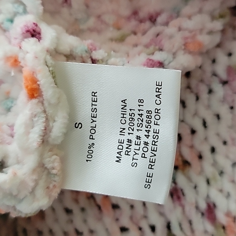 Pink Rose Women's Sweater - Picture 8 of 10
